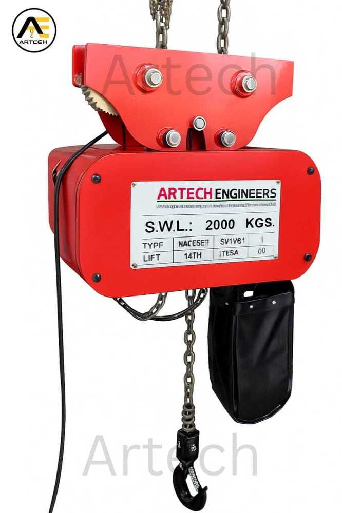 Chain Electric Hoist - Capacity: 1 Ton