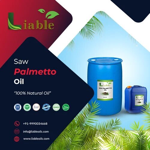 Saw Palmetto Oil - Age Group: Adults