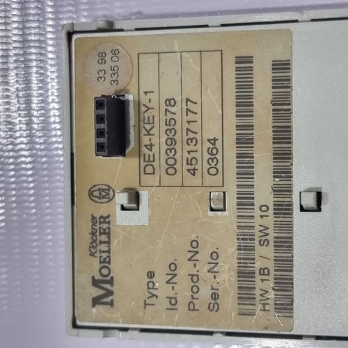 Moeller De4-key-1 Keypad / Operator Touch Panel (Used Condition)