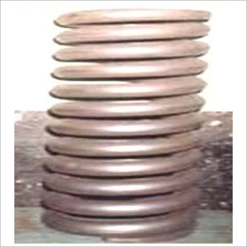 Vibrator Compression Spring - Stainless Steel, Silver | Polished Surface Treatment, Designed for Industrial Applications