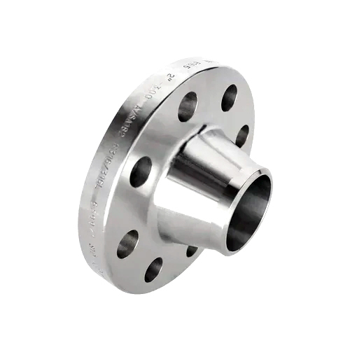 Welding Neck Flanges - Stainless Steel, Different Sizes , Round Shape, Silver Finish for Industrial Applications