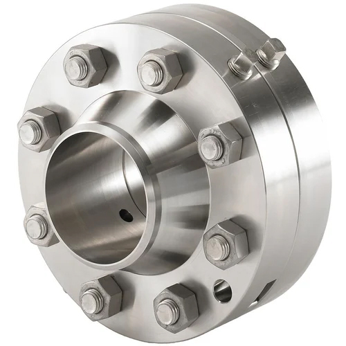 Stainless Steel Orifice Flanges - Greater Than 30 Inch Round , Industrial Grade Silver Finish
