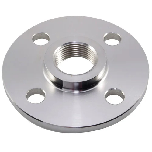 Stainless Steel 316L Flanges - Round, 10-20 Inch | Industrial Application, Silver Finish, Durable Material