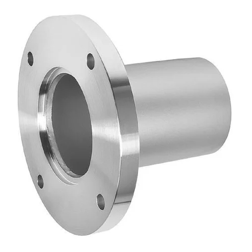 Stainless Steel LWNRF Flange - Round Shape, 1/2" - 36" Size | Industrial Application, Silver Color Finish