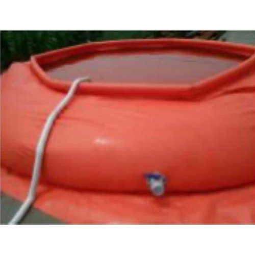 Onion Shape Rubber Water Tank - 500L, 750L, 1000L, 2000L Capacity | Orange, Industrial Waste Water Storage Solution