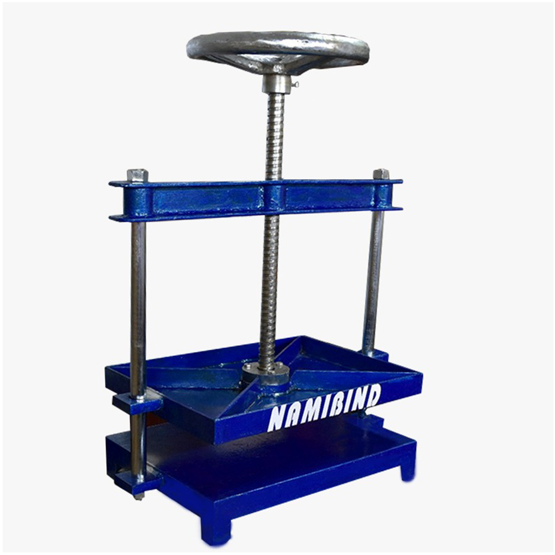 Manual Book Pressure Machine Indian Book Press Machine With Capacity (50 Books) - Material: Iron