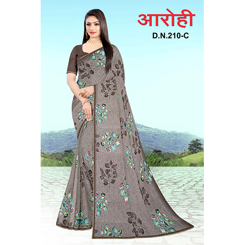 Multicolor Ladies Indian Saree
