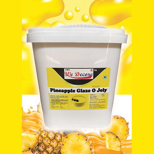 पाइनएप्पल ग्लेज़ ऑफ़ जेली