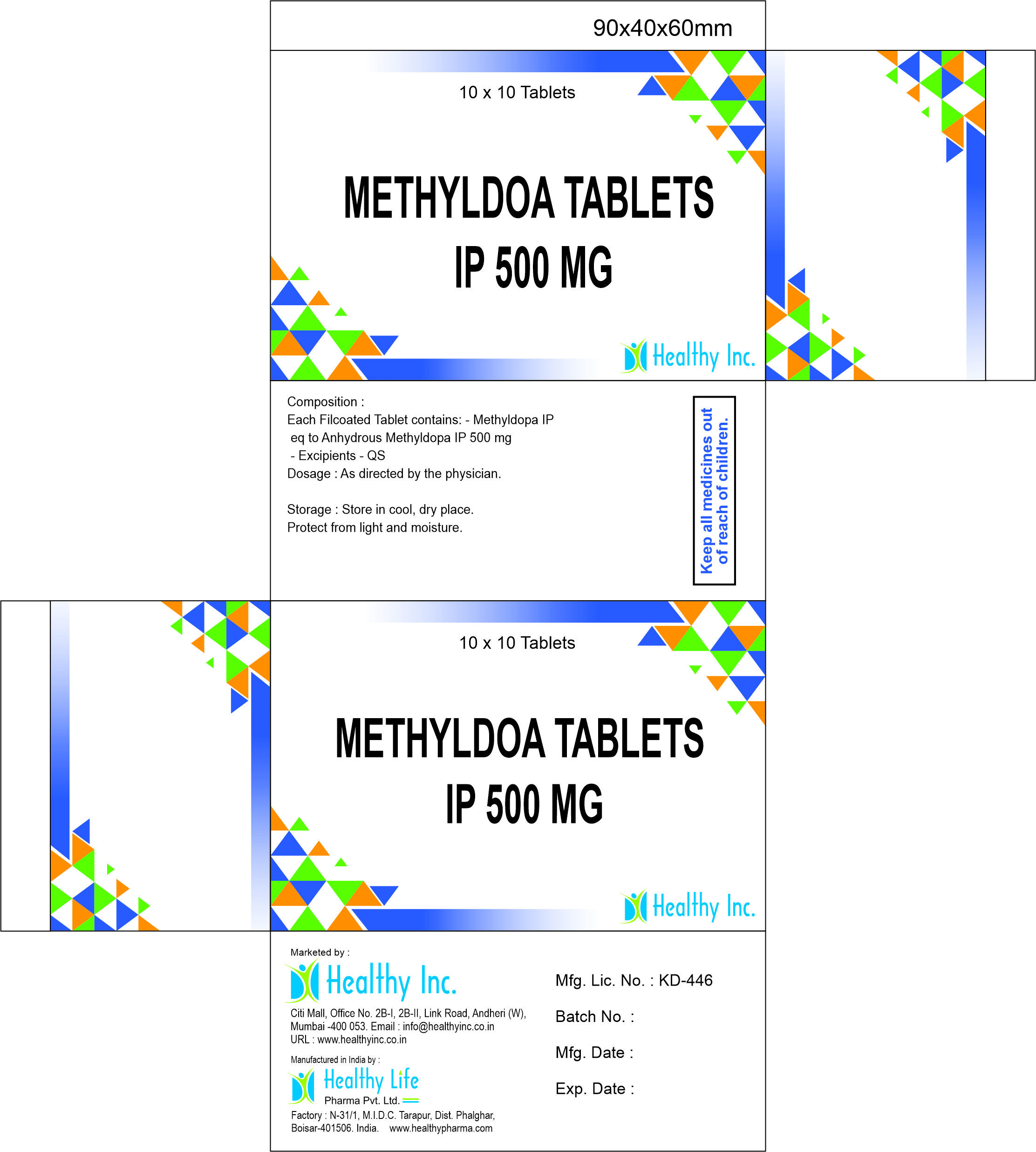 Methyldopa Tablets Generic Drugs