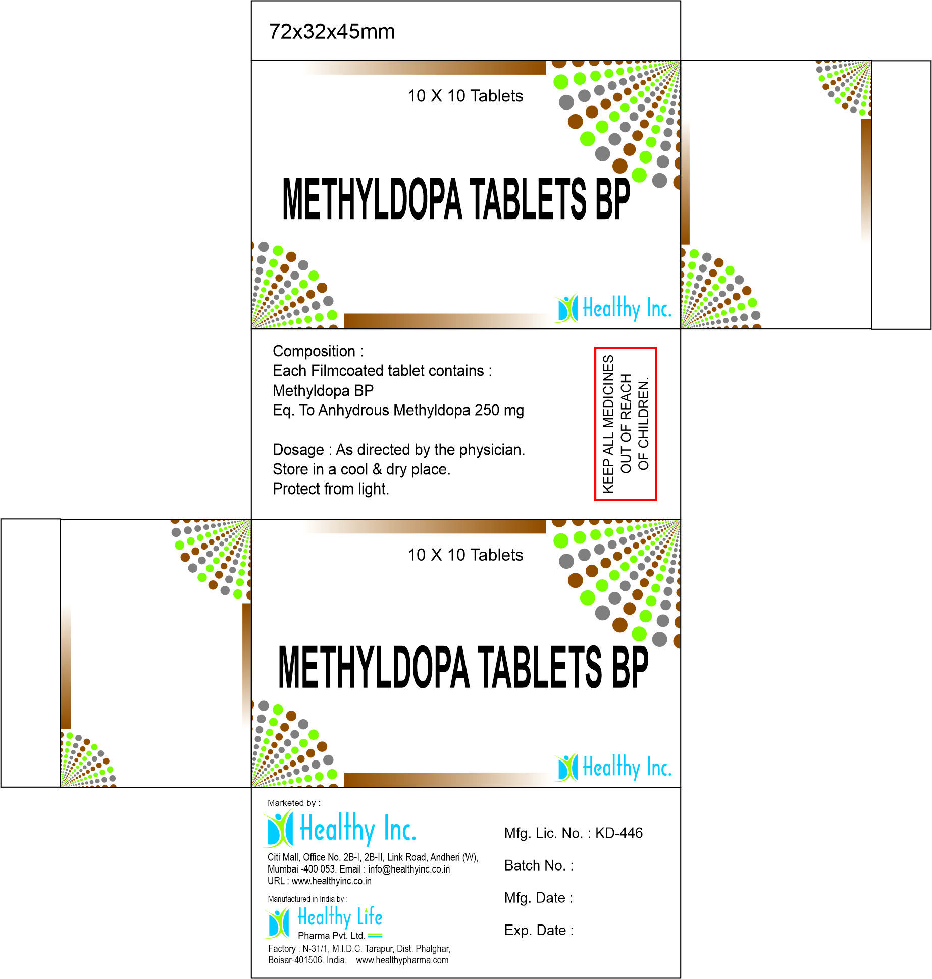 Methyldopa Tablets Generic Drugs