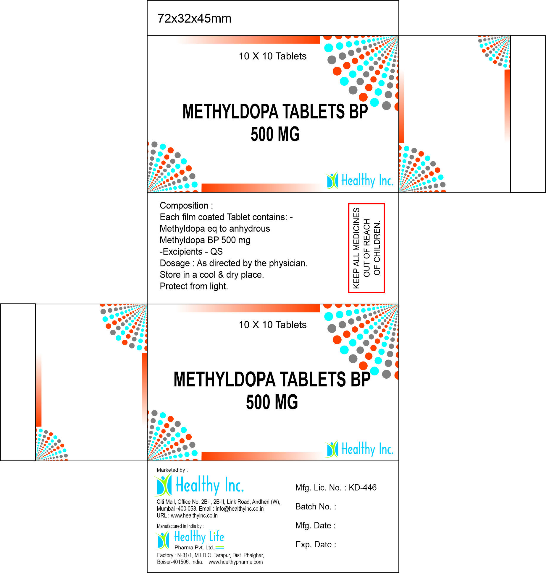 Methyldopa Tablets Generic Drugs