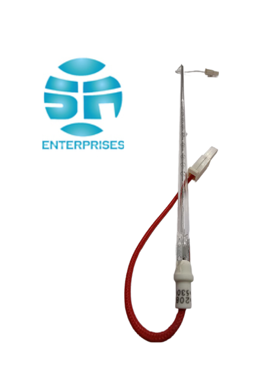 Konica Minolta C1060 C1070 C2070 Lower Fusing Heater Lamp A50um32e00 - Color: Silver