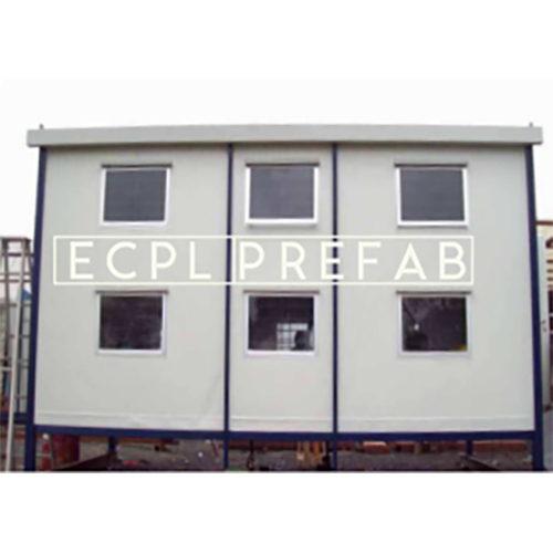 मल्टीकलर स्टाफ क्वार्टर प्रीफैब्रिकेटेड