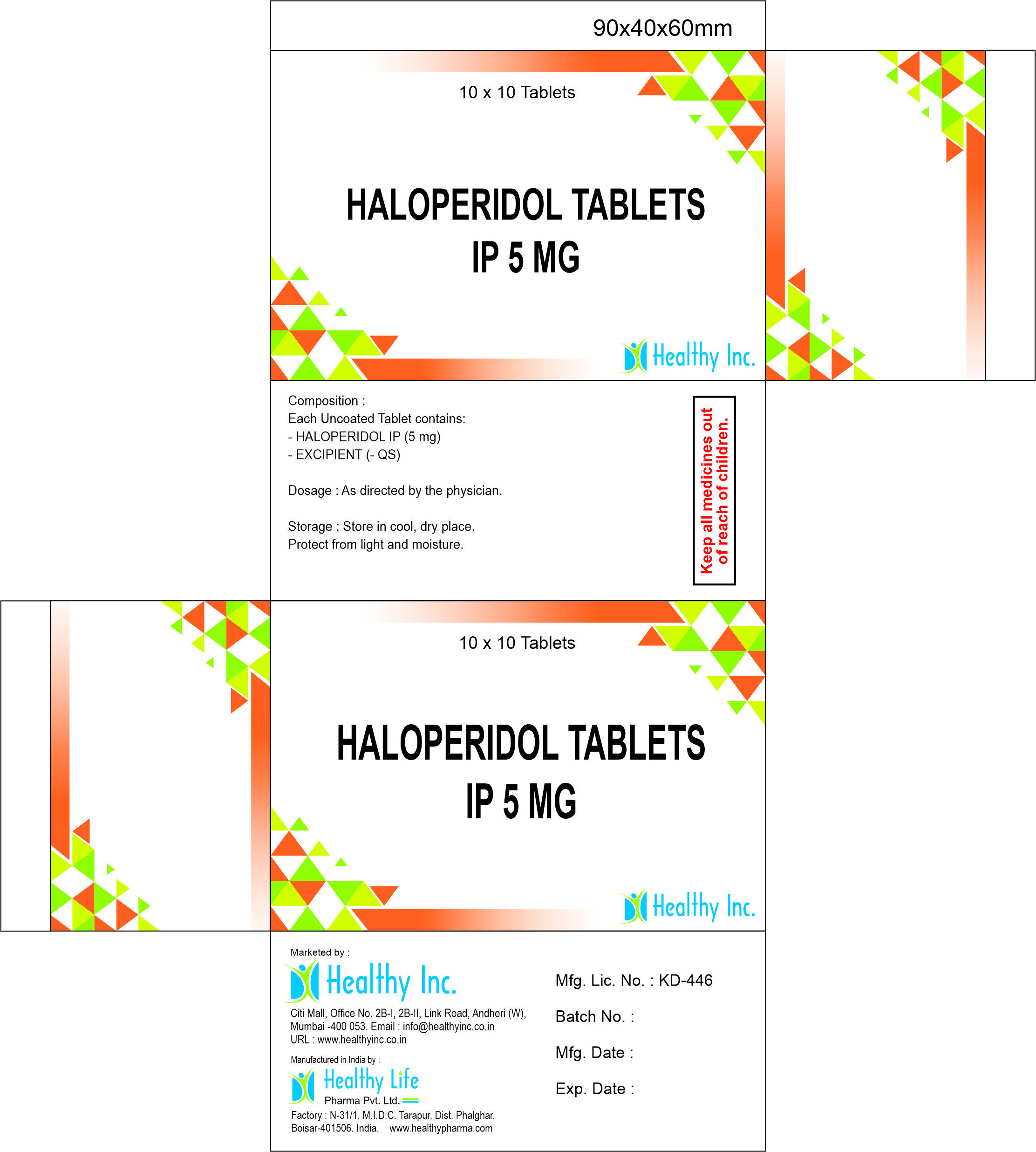 Haloperidol Tablets Generic Drugs