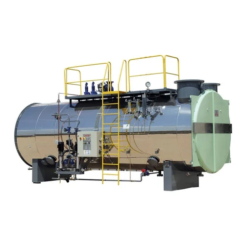 Silver Horizontal Thermal Boiler