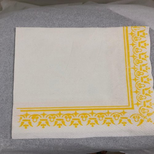 Printed Tissue Paper - Soft Paper Material, Die Cut Pieces | Coated Finish, Available In Different Colors, Custom Company Name & Logo Print