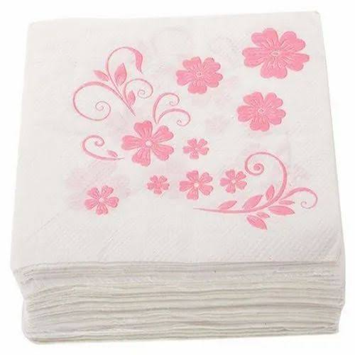 Printed Tissue Paper - Soft Paper Material, Die Cut Pieces | Coated Finish, Available In Different Colors, Custom Company Name & Logo Print