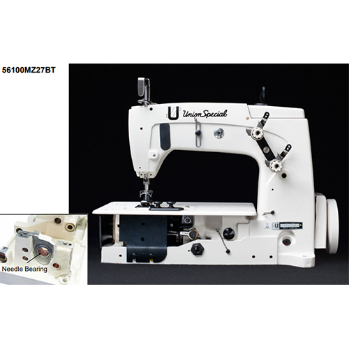 56100Mz27Bt Single Needle Double Locked Stitch Machines - Color: White