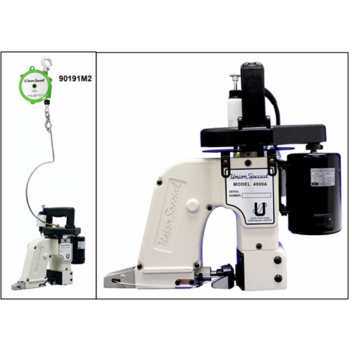 स्टेनलेस स्टील 4000 पोर्टेबल सिंगल थ्रेड बैग क्लोजिंग मशीन