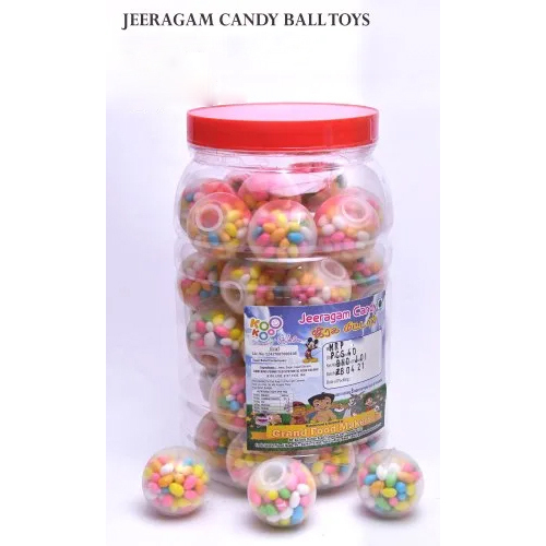 Jeeragam Ball Toy Sweet Flavour Candies Pack Size: Different Available