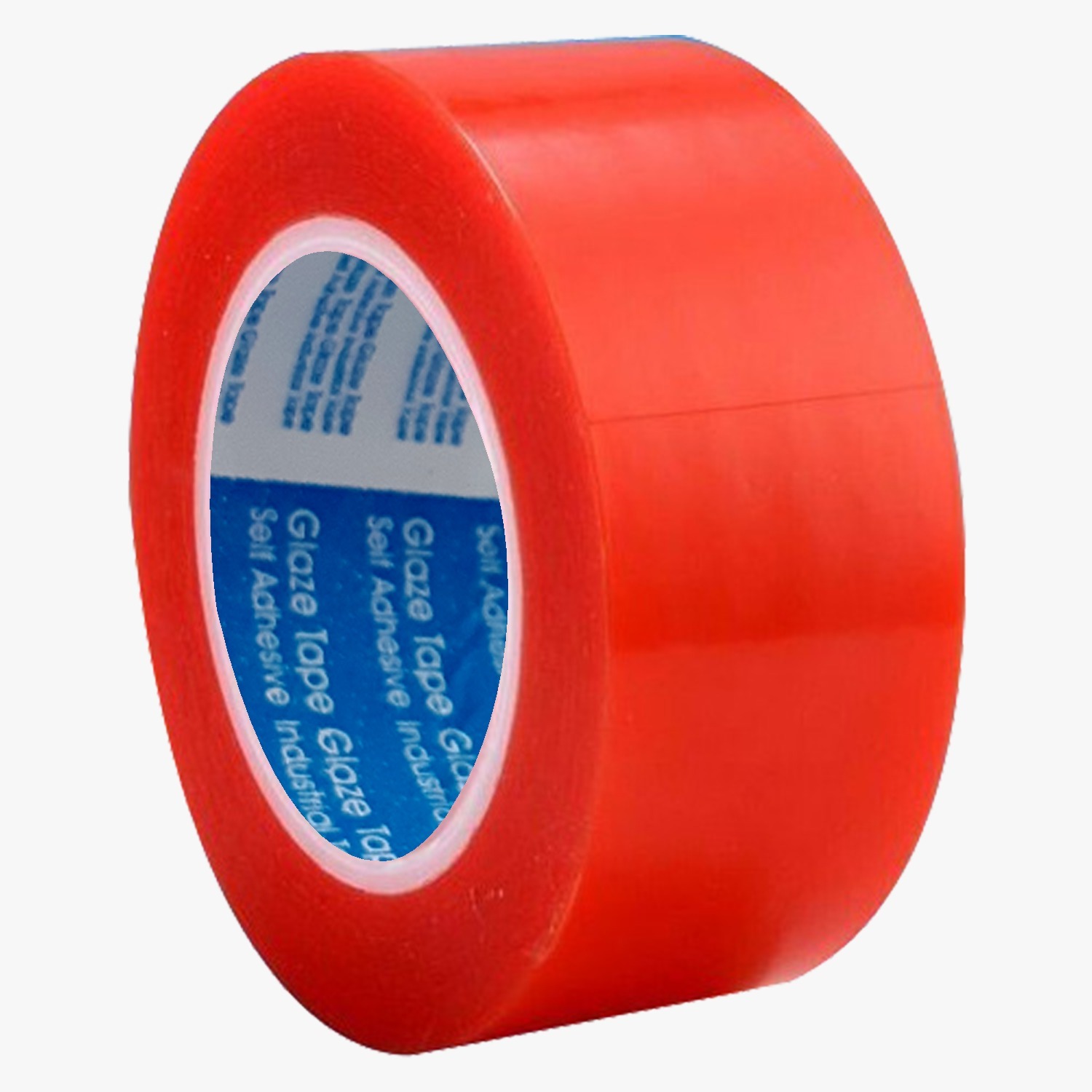 Polyester Double Sided Adhesive Tape With High Transparency - Polyester, 5mm-1220mm Thickness, Red Color | Water And Chemical Resistant, Good Insulation Property, Easy Release Coating