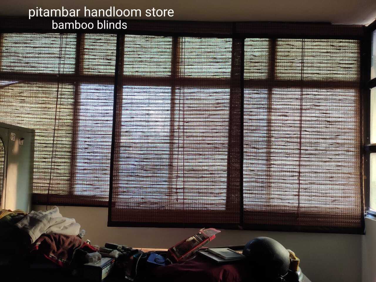 Bamboo Chicks - Thin Bamboo Strips, Available In Multiple Sizes & Colors | Ideal For Decorative Use, Provides Light & Air Flow