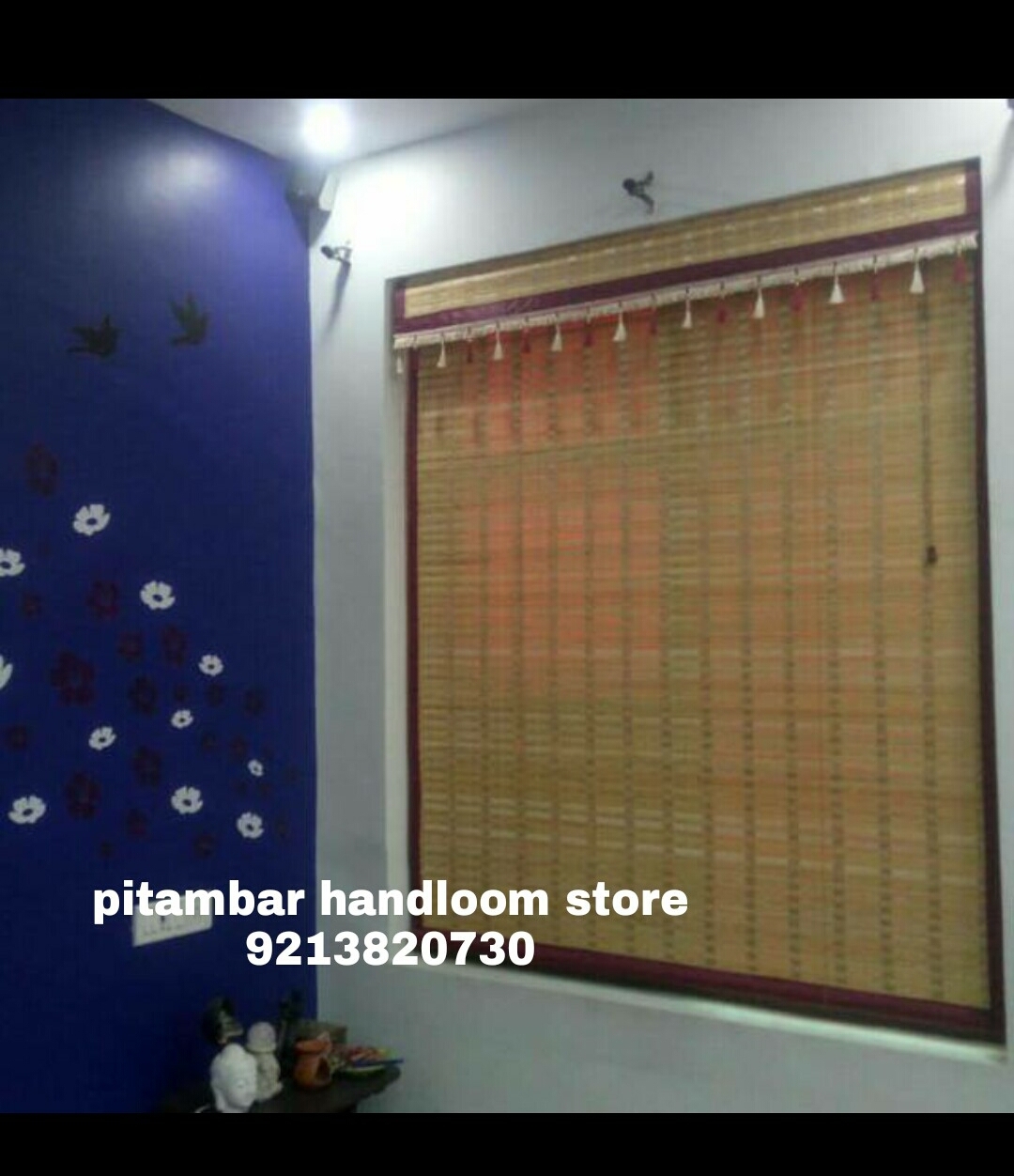 Bamboo Chicks - Thin Bamboo Strips, Available In Multiple Sizes & Colors | Ideal For Decorative Use, Provides Light & Air Flow