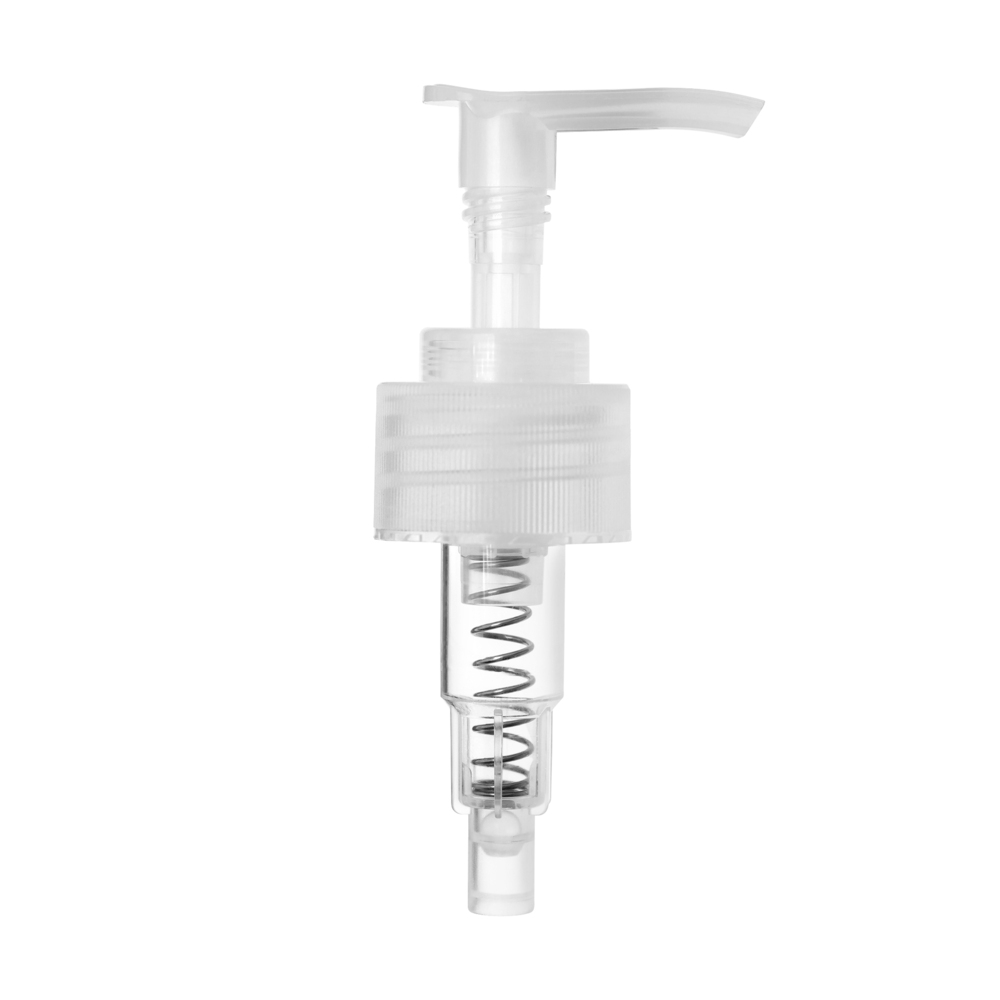 Natural Slim Lotion Pump - High-Quality Plastic, 24/410 Size, White Color | Elongate Shape, Rigid Hardness, Easy Installation & Maintenance