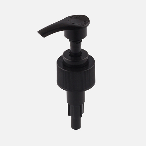 Regular Lotion Pump - Virgin Pp Plastic 28/410 Size | Black Elongated Shape Screw Lock Closure Durable Design Easy Installation
