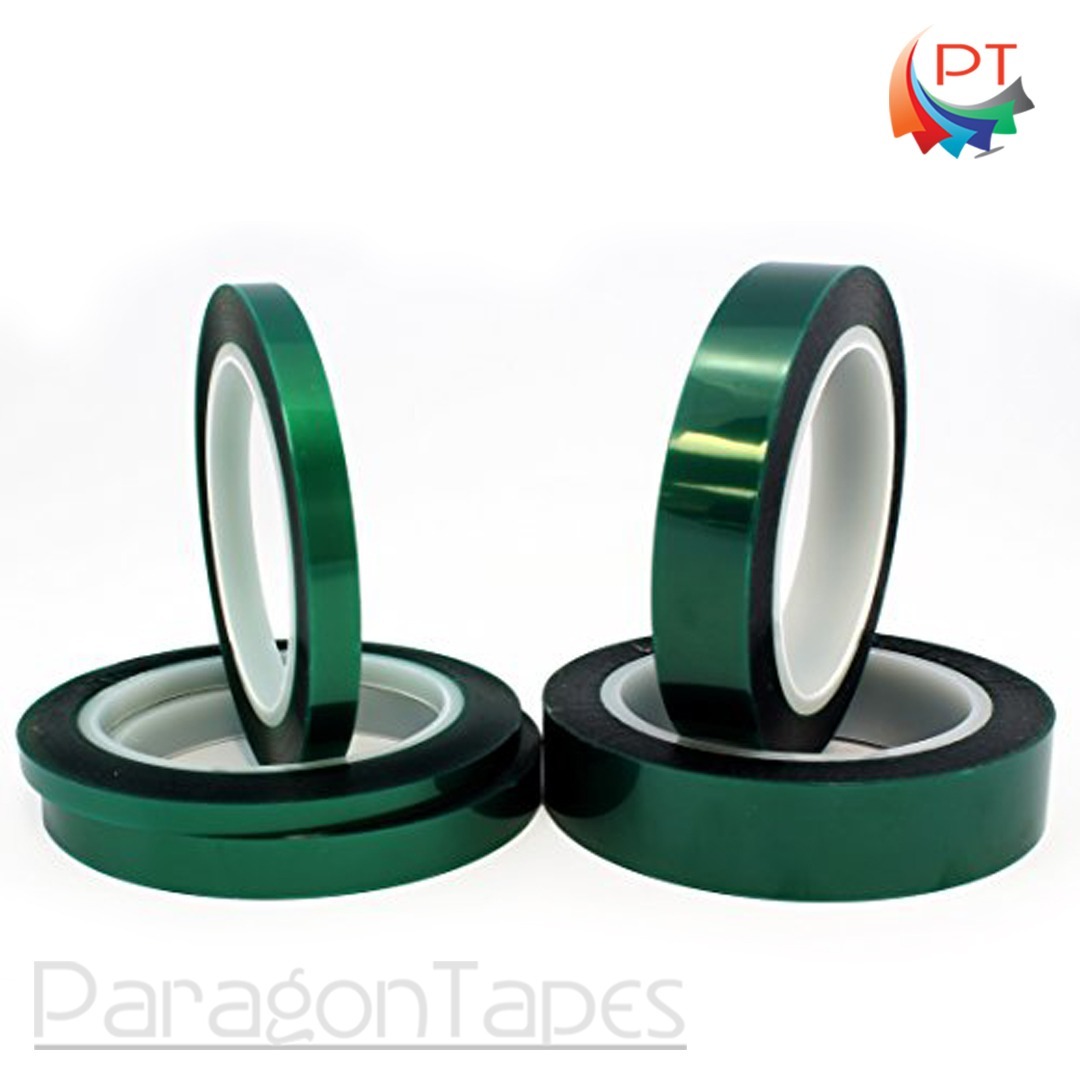 Heat Resistant Pet Backing Powder Coating Green Polyester Tape - Coating Type: Silicone Adhesive