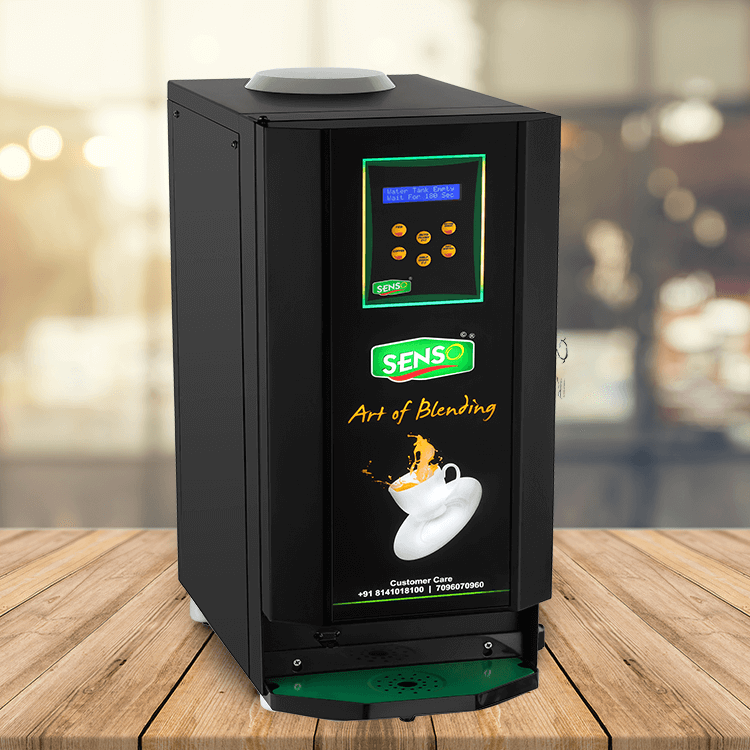 Two Option Tea Coffee Vending Machine - Automatic Grade: Semi-automatic