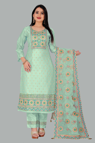 Modal Chanderi Designer Suit By V.b.sons