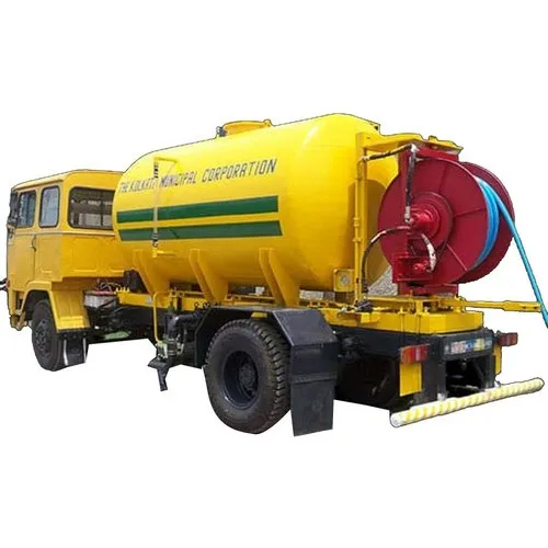 Truck Mounted Sewer Jetting Machine - Material: Metal