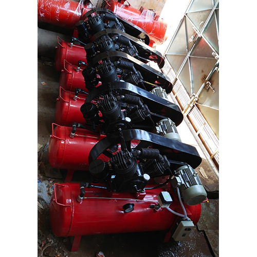 Lubricated Double Piston Air Compressor