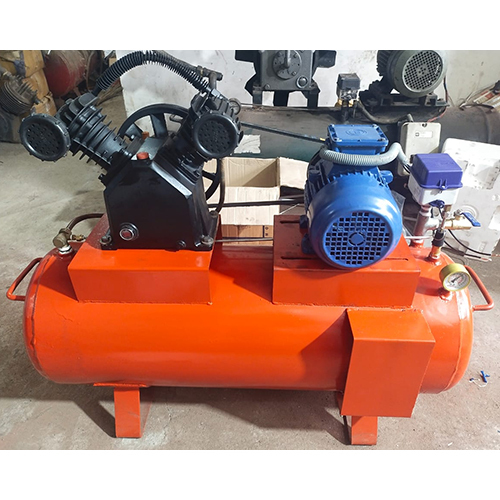 Lubricated Double Piston Air Compressor