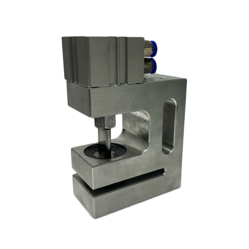 Semi-automatic 6 Mm Round Punch Regular Body 55 Mm Pneumatic Plastic Bag Hole Punching Machine