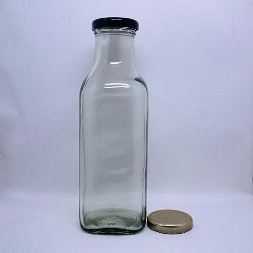 Transeparent 500Ml Squre Bottle