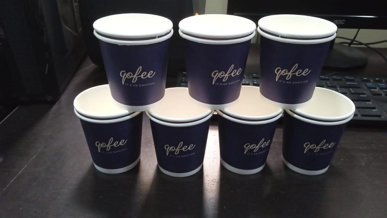 100 Ml 90 Ml Long 210 Ml 100 Ml Ice Cup - 325 Gsm Food Grade Paper, Multi Colour, Cold & Heat Resistant, Tea & Coffee Use, 30000 Quantity