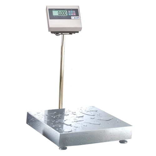 Silver Ip 67 Protected Stainless Steel 304 Platform Scale