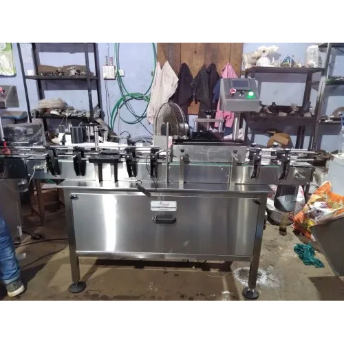 ऑनलाइन न्यूमेटिक बैच कोडिंग के साथ स्वचालित स्टिकर लेबलिंग मशीन आवेदन: औद्योगिक