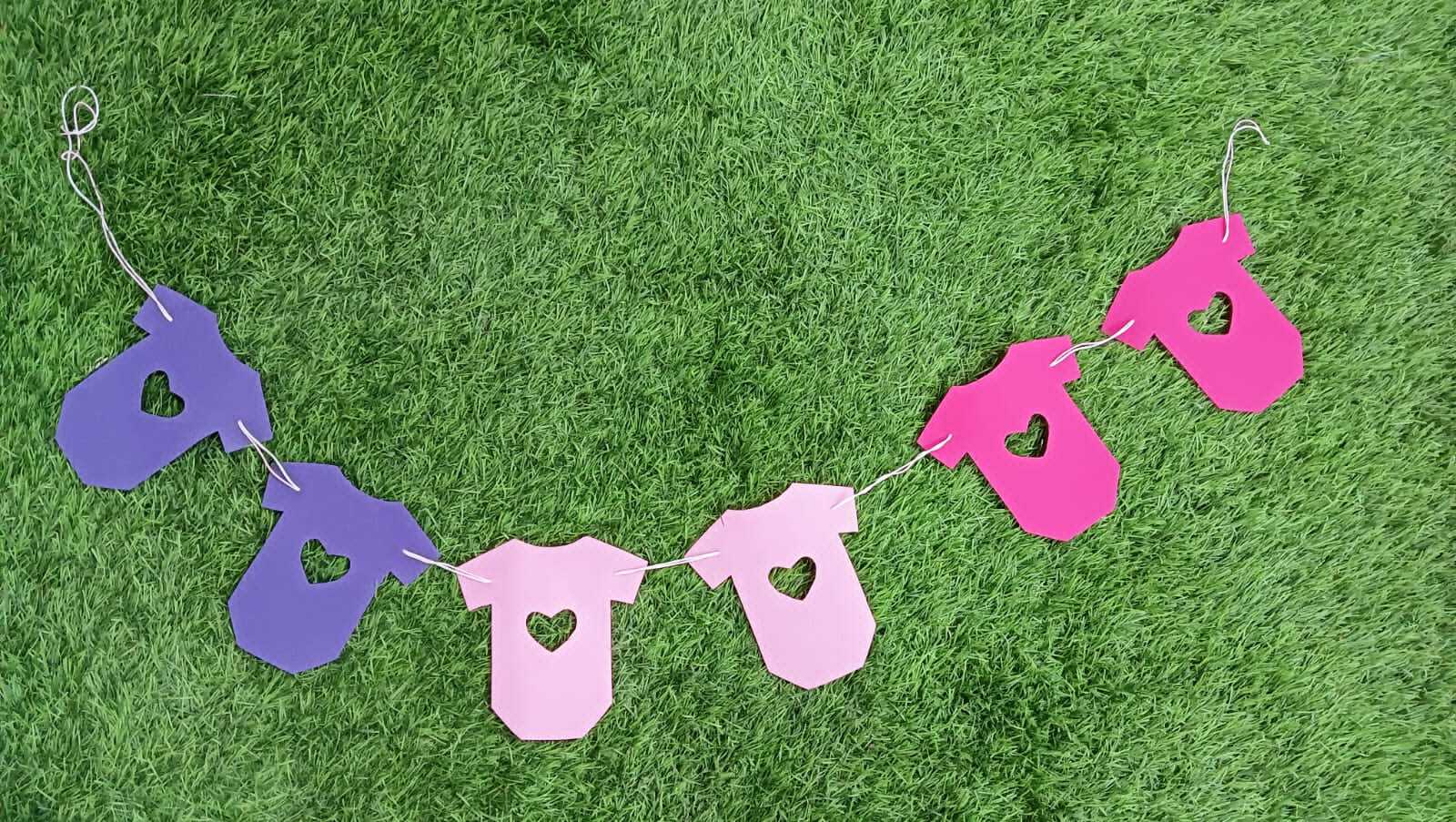 Oon Junior Felt Bunting - Handcrafted Multi-color Felt Decoration | Whimsical Nursery Accent Durable Bunting For Events And Festive Occasions