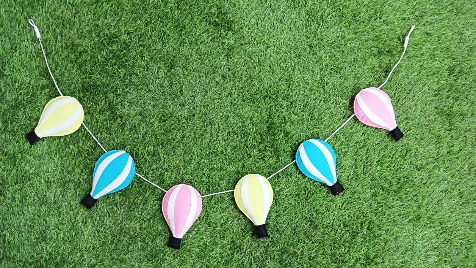 Oon Junior Felt Bunting - Handcrafted Multi-color Felt Decoration | Whimsical Nursery Accent Durable Bunting For Events And Festive Occasions