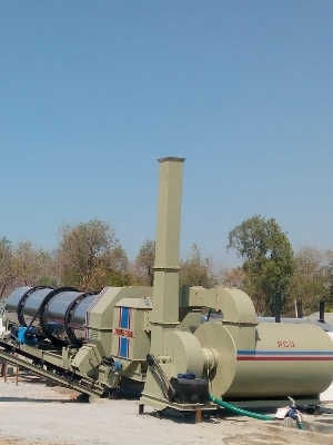 120 TPH हॉट मिक्स प्लांट