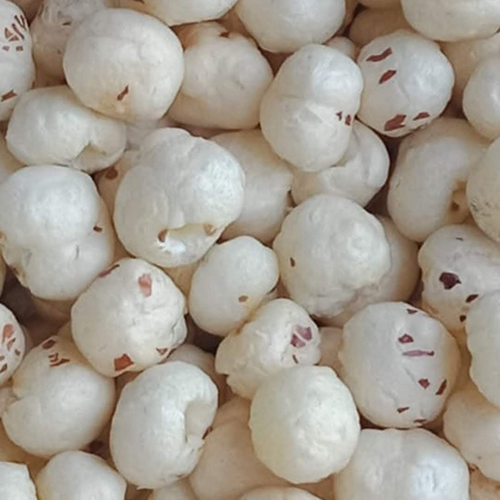 White Plain Makhana - Raw Edible Dried Makhana | White Color, Common Cultivation Type, Perfect For Snacking Or Cooking