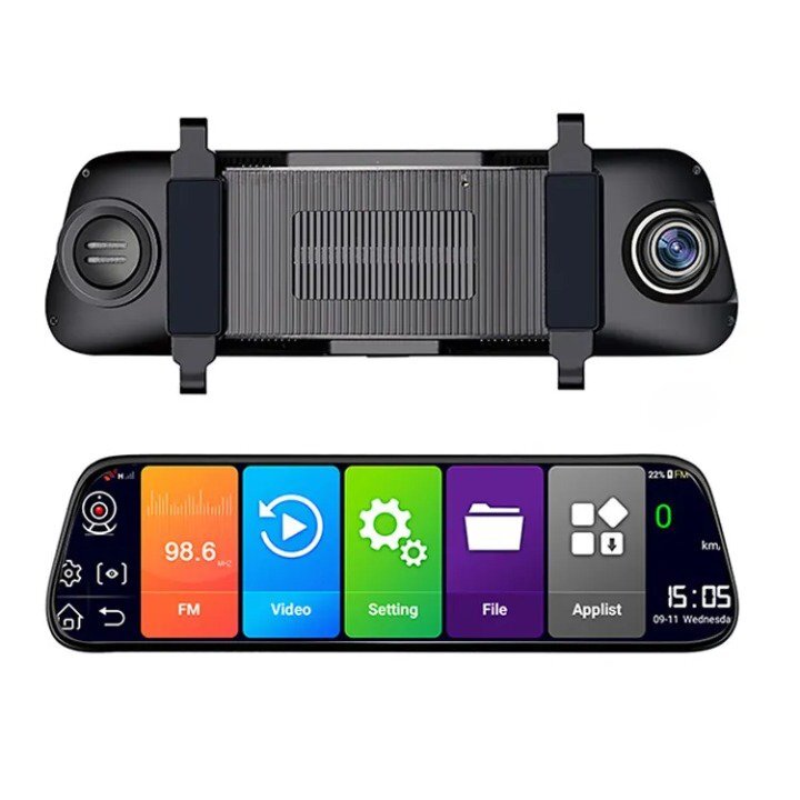 Axel Guard 10inch Android Dual Lens Car Dash Cam 4g Vehicle Camera System