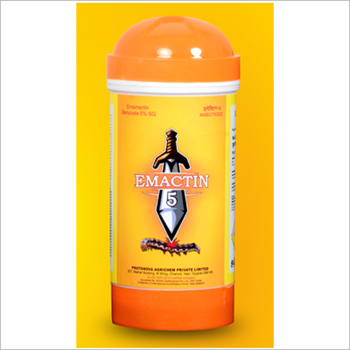 इमैक्टिन - 5 (इमामेक्टिन बेंजोएट 5 एसजी) आवेदन: कृषि