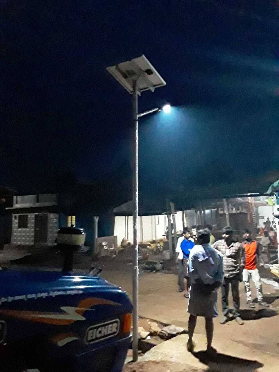 Stainless Steel Ms Solar Street Light Pole