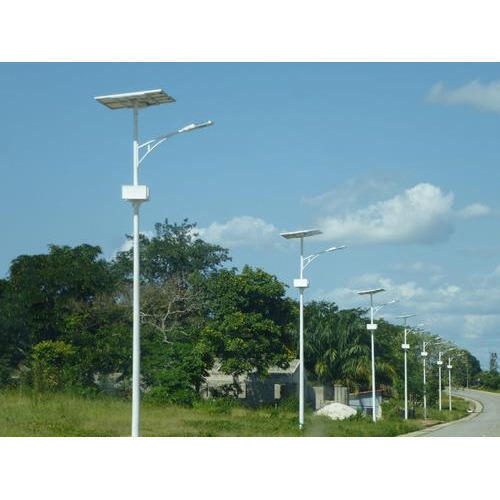 Stainless Steel Ms Solar Street Light Pole