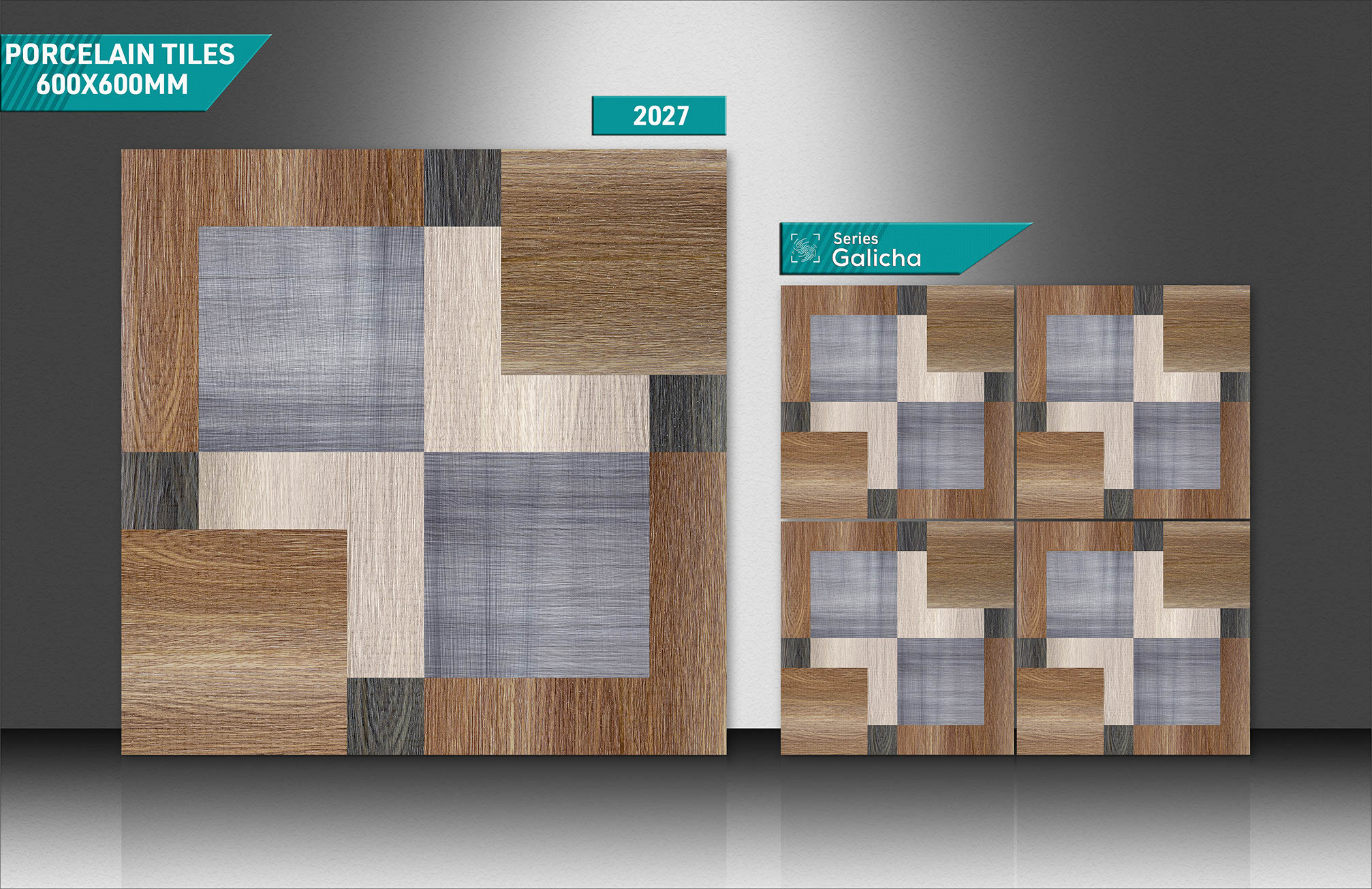 2x2 Foot Galicha Tiles