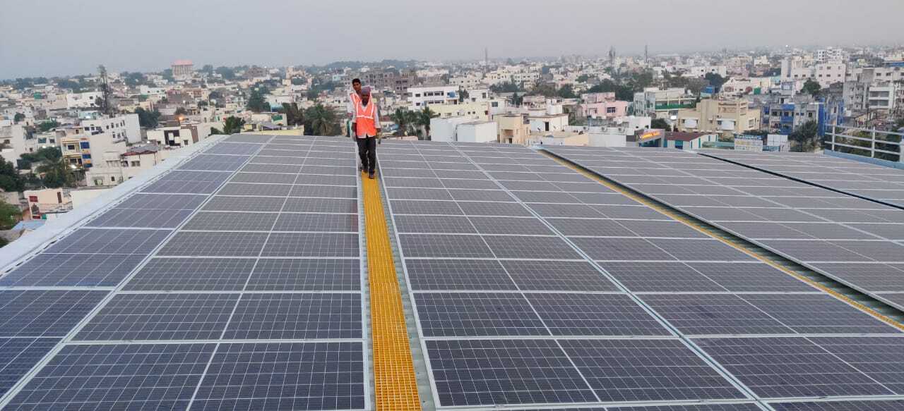 On Grid Solar Power System - High-efficiency Grid Tied Inverter, Durable Solar Panel, Integrated Acdb & Dcdb , Complete Earthing Set & Net Meter